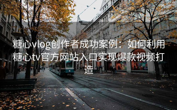 糖心vlog创作者成功案例：如何利用糖心tv官方网站入口实现爆款视频打造